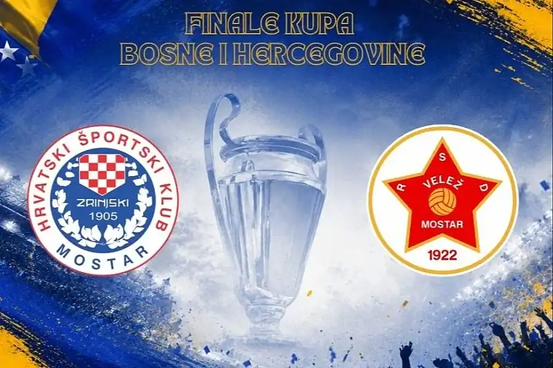 Počinje finale Kupa BiH: Zrinjski i Velež večeras otvaraju borbu za trofej