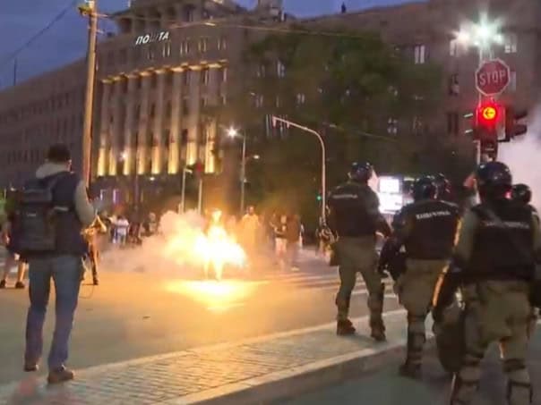 Beograd, protesti, incidenti