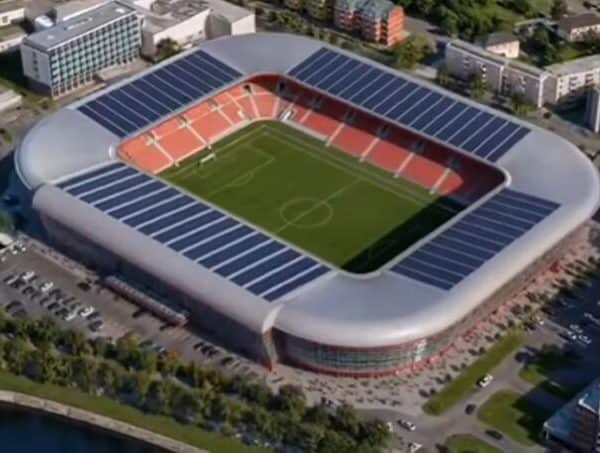 nacionalni stadion BiH, maketa