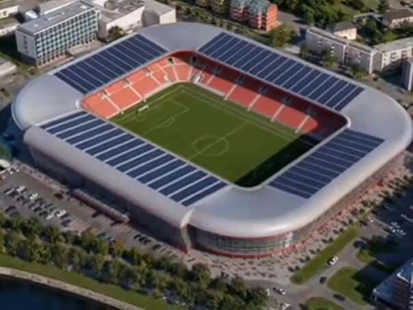 nacionalni stadion BiH, maketa