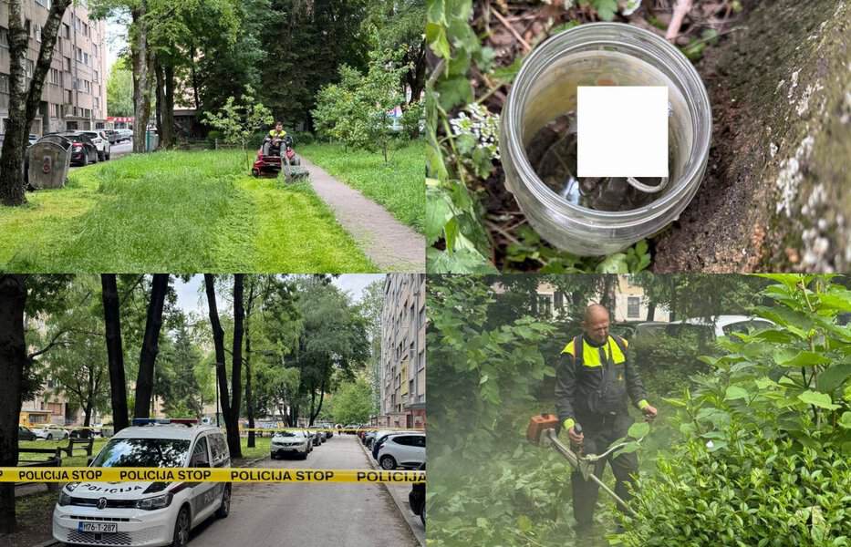 radnici jkp park sarajevo pronasli bombu tokom kosenja srecom izbjegniuta tragedija