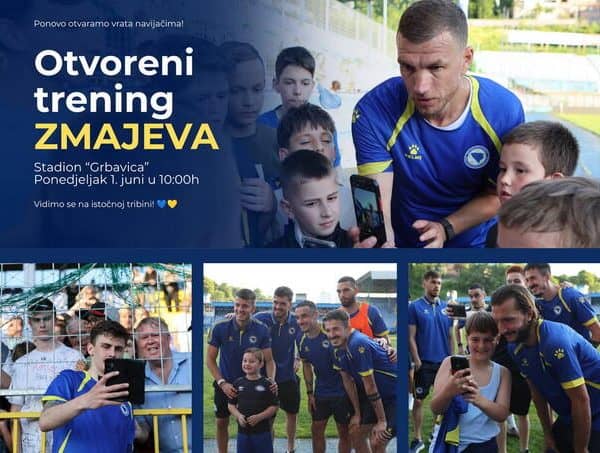 Zmajevi ponovo otvaraju vrata navijačima: Sutra otvoreni trening na Grbavici