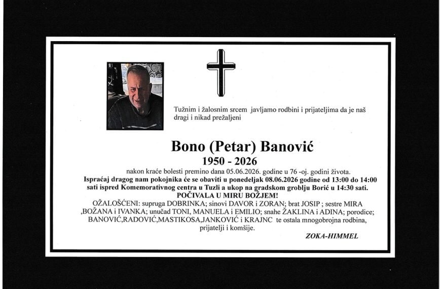In memoriam, Banovic