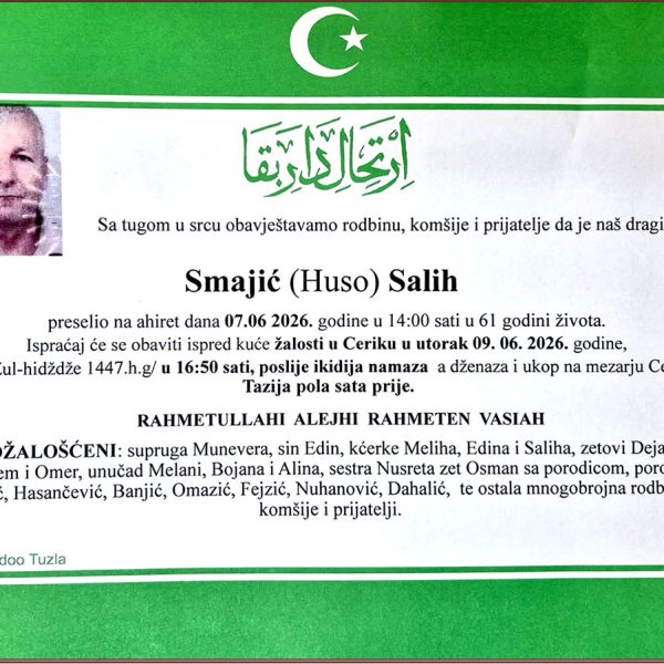 In memoriam, Smajic