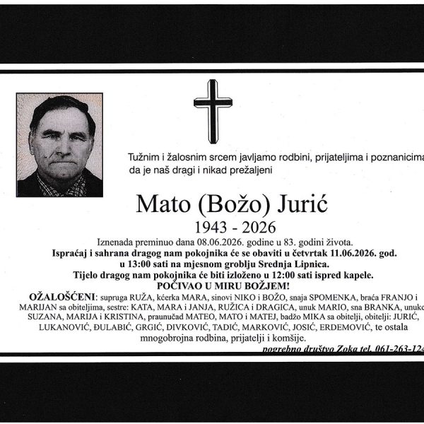 In memoriam, Juric