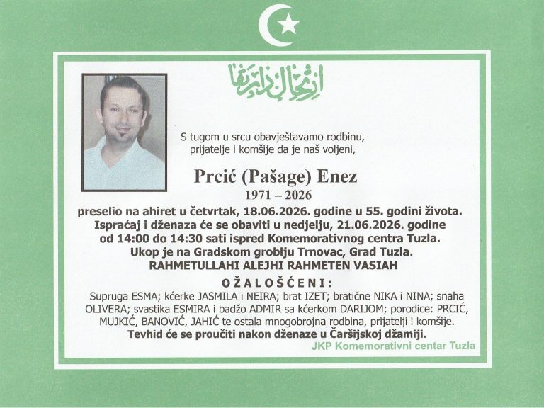 In memoriam, Prcic