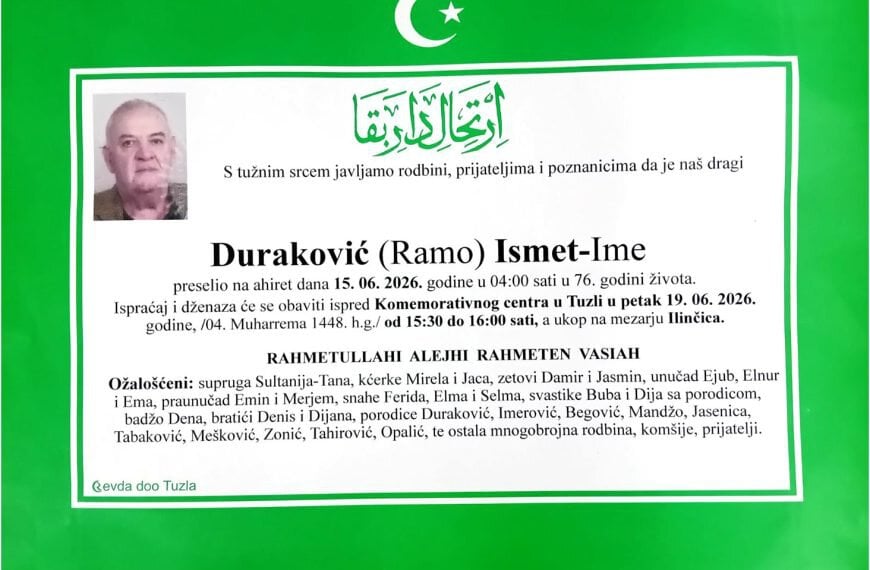 In memoriam, Durakovic