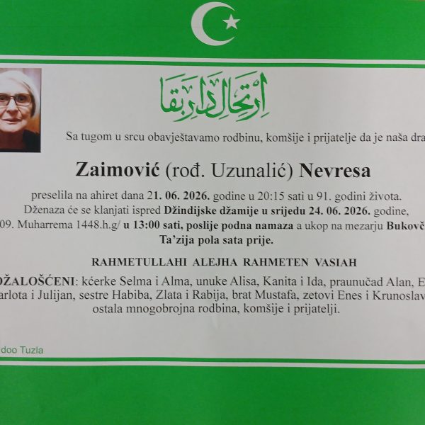 In memoriam, Zaimovic