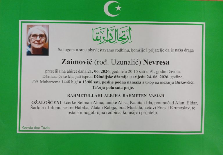 In memoriam, Zaimovic