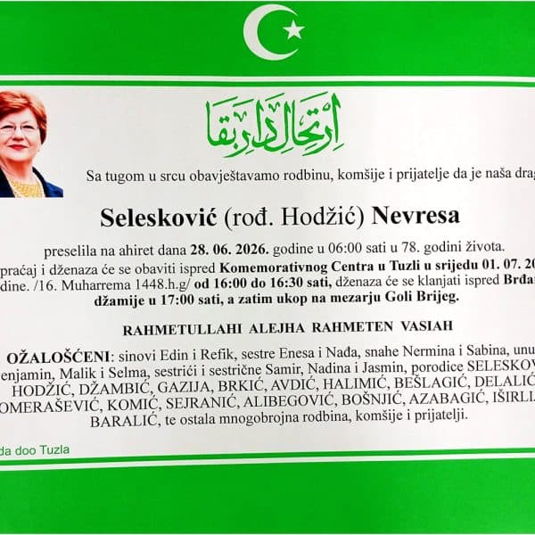 In memoriam, Seleskovic