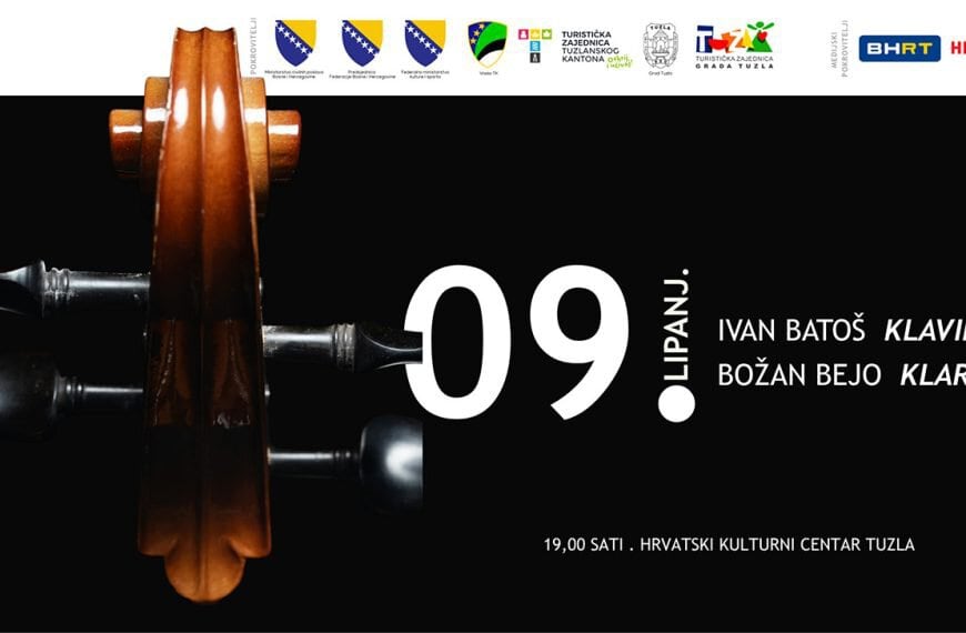 Sutra u HKC-u treći koncert klasične glazbe Festivala ‘Franjo Bosanac’