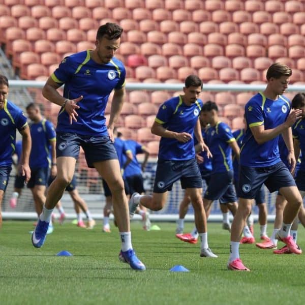Reprezentativci BiH odradili su još jedan trening pred susret s Katarom