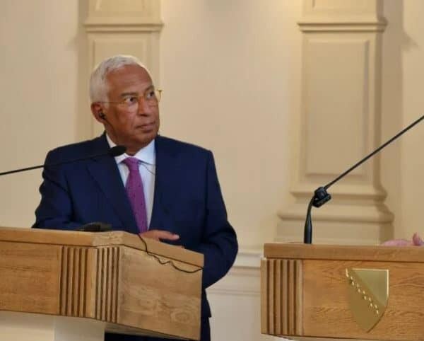 antonio costa predsjednik evropskog vijeca boravio je danas u sarajevu u posjeti bih