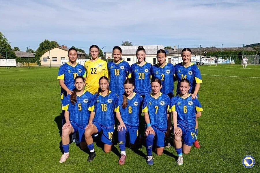 fudbal, juniorke, BiH