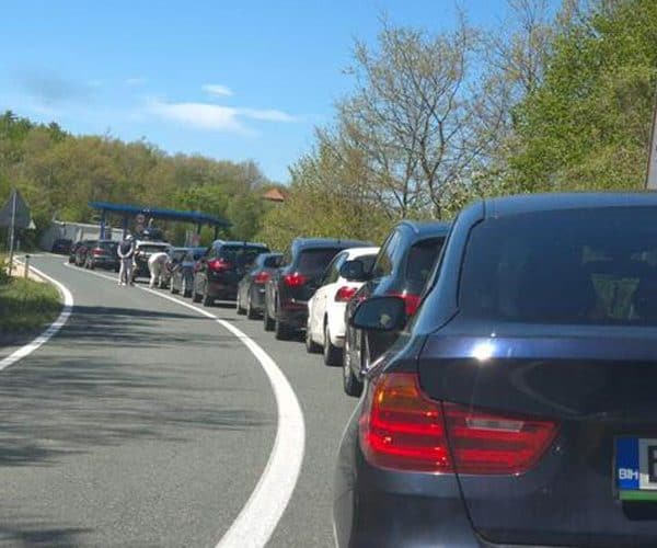 velike guzve u saobracaju na jugu bih