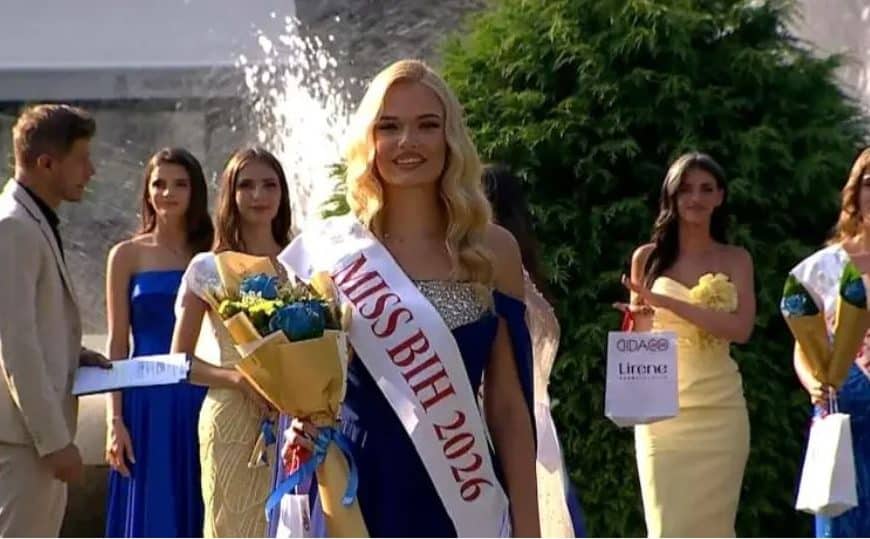 Lana Jahić iz Tuzle ponijela titulu Miss BiH za Miss svijeta 2026