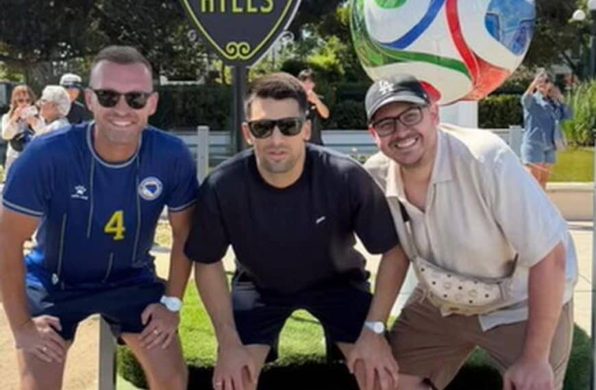 Hadžikić stigao u Los Angeles, bodrit će Zmajeve na Mundijalu