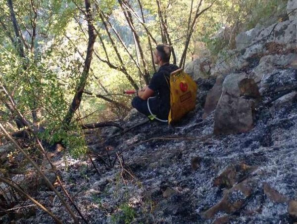 Teška borba s požarom u okolini Mostara, vatra došla do kuća