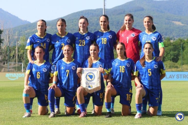 Ženska juniorska fudbalska reprezentacija BiH u okviru 2. kola guipe Evropskog prvenstva igra protiv selekcije Švedske