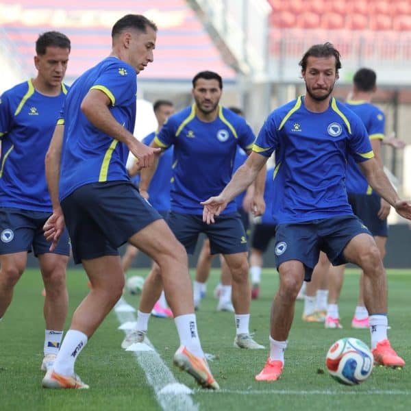 Fudbaleri reprezentacije BiH odradili su posljednji trening pred važan duel s Katarom