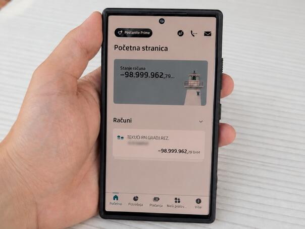 Na mobilnoj aoplikaciji mu se ukazao dug od skoro 100 miliona KM