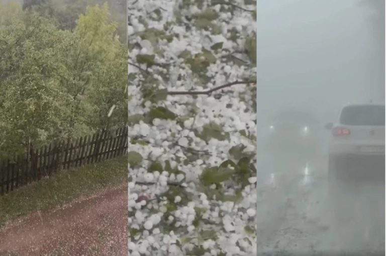 jako nevrijeme u poslijepoidnevnim satim pogodilo jeistocni dio bih