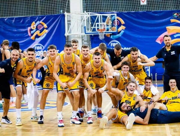 juniorska kosarkaska reprezentacija bih u 18 grupna faza eurobasketa dvisije b