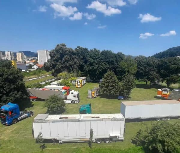 iz gradske uprave tuzla zatrazili hotno izmjestanje luna parka iz parka husinskog rudara