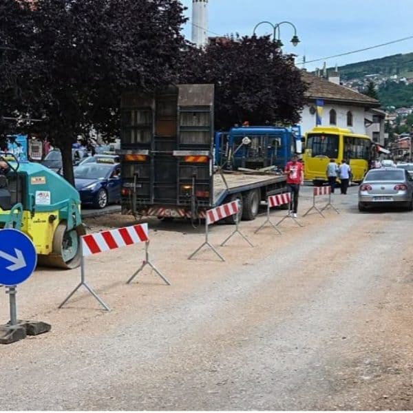 iz mup-a ks su nakon vjestacenja obavijestili javnost da su kosti koje su pronadjene prilikom rekonstrukcije ulice na bascarsiji zivotinjskog porijekla