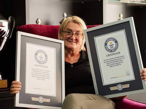 SFF 2000 Sarajevo dobitnik dva certifikata Guinnessovih rekorda