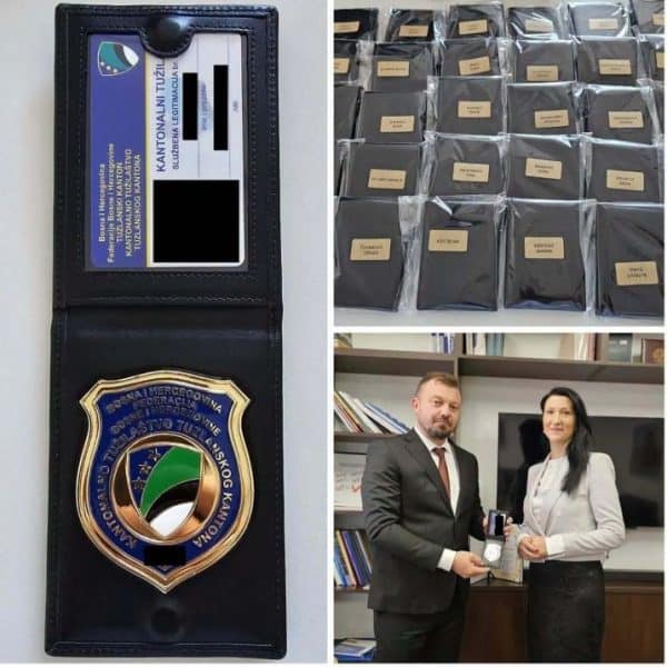 Uručene službene legitimacije i značke tužiocima Kantonalnog tužilaštva TK