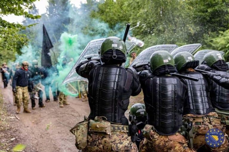pripadnici eufor-a iz tri zemlje izveli veliku vjezbu u bih