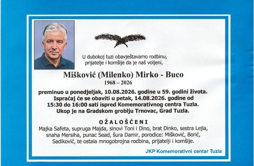 In memoriam - Mirko Mišković