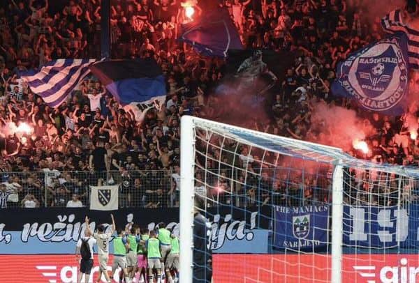 najposjeceniji stadion u prvom kolu wwin lige bih bila je grbavica gdje je oko 7000 navijaca pratilo mec zeljeznicar - bsk