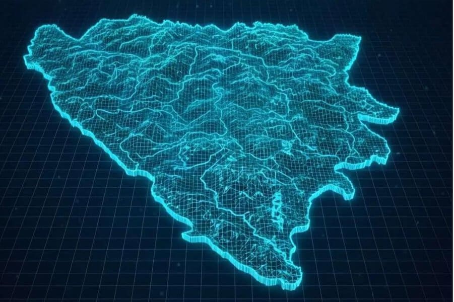 mapiranje bih iz zraka ulazi u posljednju fazu