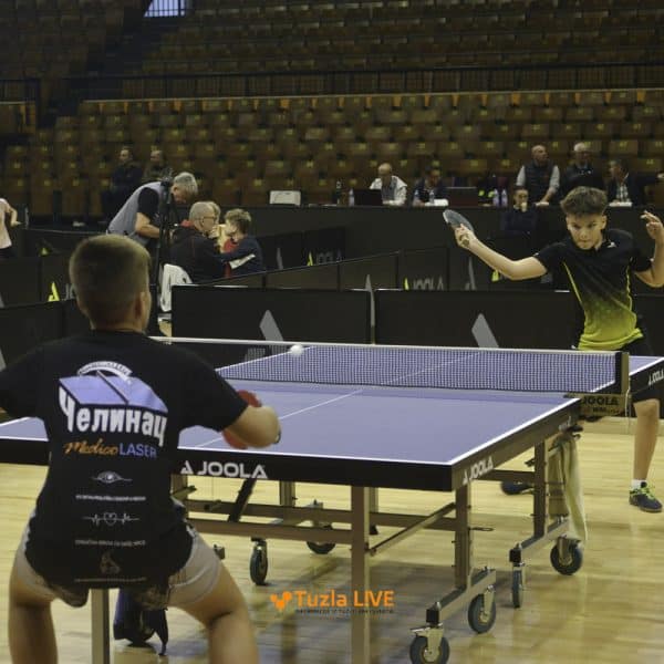 VII. stonoteniski turnir “Joola Cup 2026.” u Tuzli okupio igrače iz šire regije (Foto)