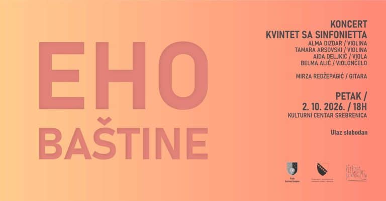 Mirza Redzepagic i orkestar Sinfonietta priredjuju koncert u Srebrenici