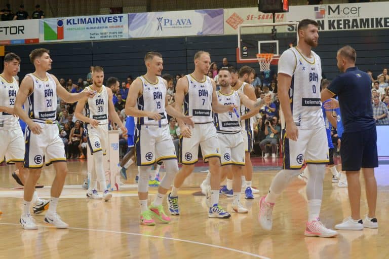 muska kosarkaska reprezentacija bih napredovala je na fiba rang listi za dva mjesta
