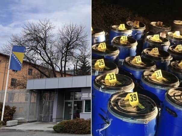 U akciji 'Bure' u Ilijasu je otkriveno 1,1 tona droge