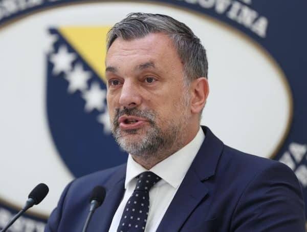 Elmedin Konakovic, ministar vanjskih poslova BiH