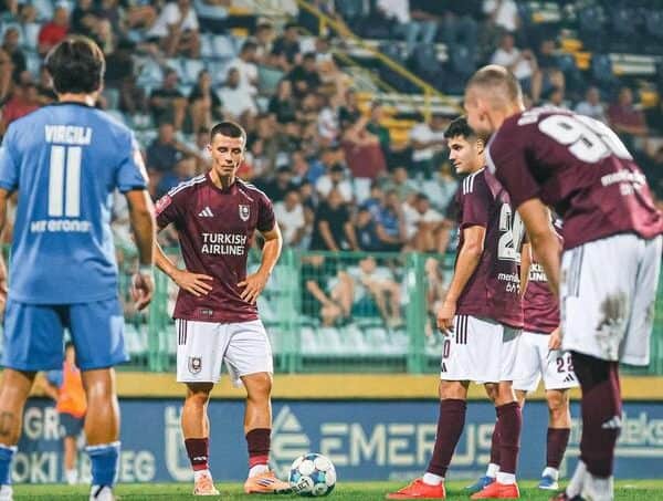 U 5. kolu Wwin lige BiH Široki je n Pecari poražen od Sarajeva rezultatom 1:2