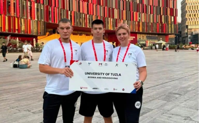 studenti untz-a stefani kresic loren saric i tony pipa predstavljat ce bih na evropskom univerzitetskom prvenstvu u tirani