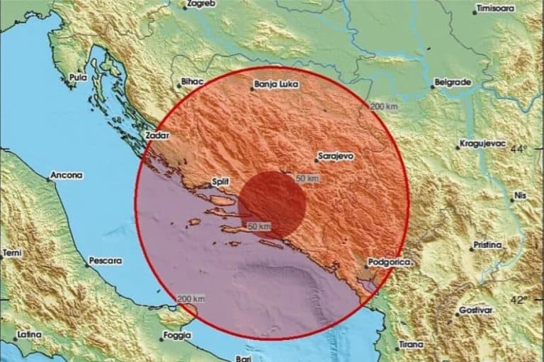 zemljotres jacine 2,7 sepeni po rihteriu pogodio hercegovinu epicentar zabiljezen nedaleko od ljubuskog