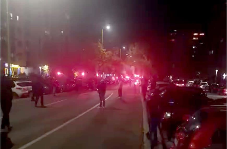 Bakljada u spomen na preminulog navijaca Izeta Zohrovića Izu