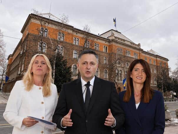Predsjednisto BiH trenutno čine Cvijanovic, Becirovic, Filipovic