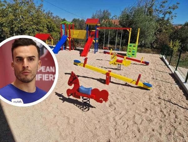 repreenaivac bih haris abakovic finansirao igradnju djecijeg parka u demau pjesivac