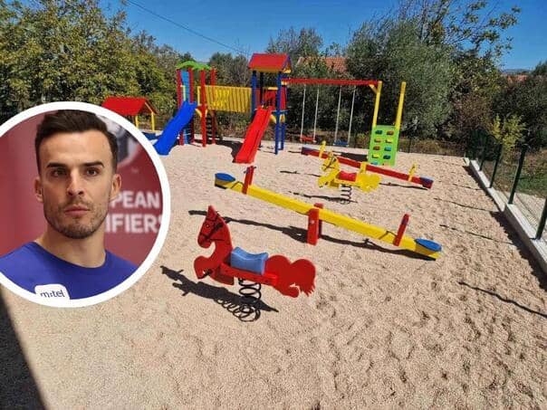 repreenaivac bih haris abakovic finansirao igradnju djecijeg parka u demau pjesivac
