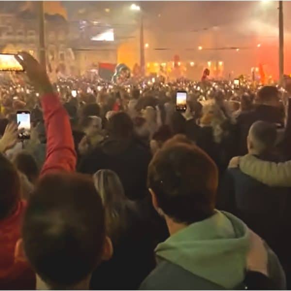 Završni predizborni skup studenata Srbije održan je večeras u Beogradu
